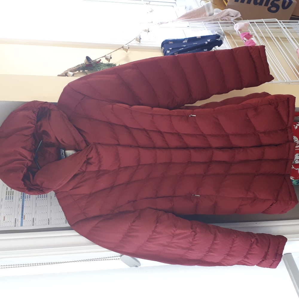 Patagonia downtown loft jacket "bayberry" red size small